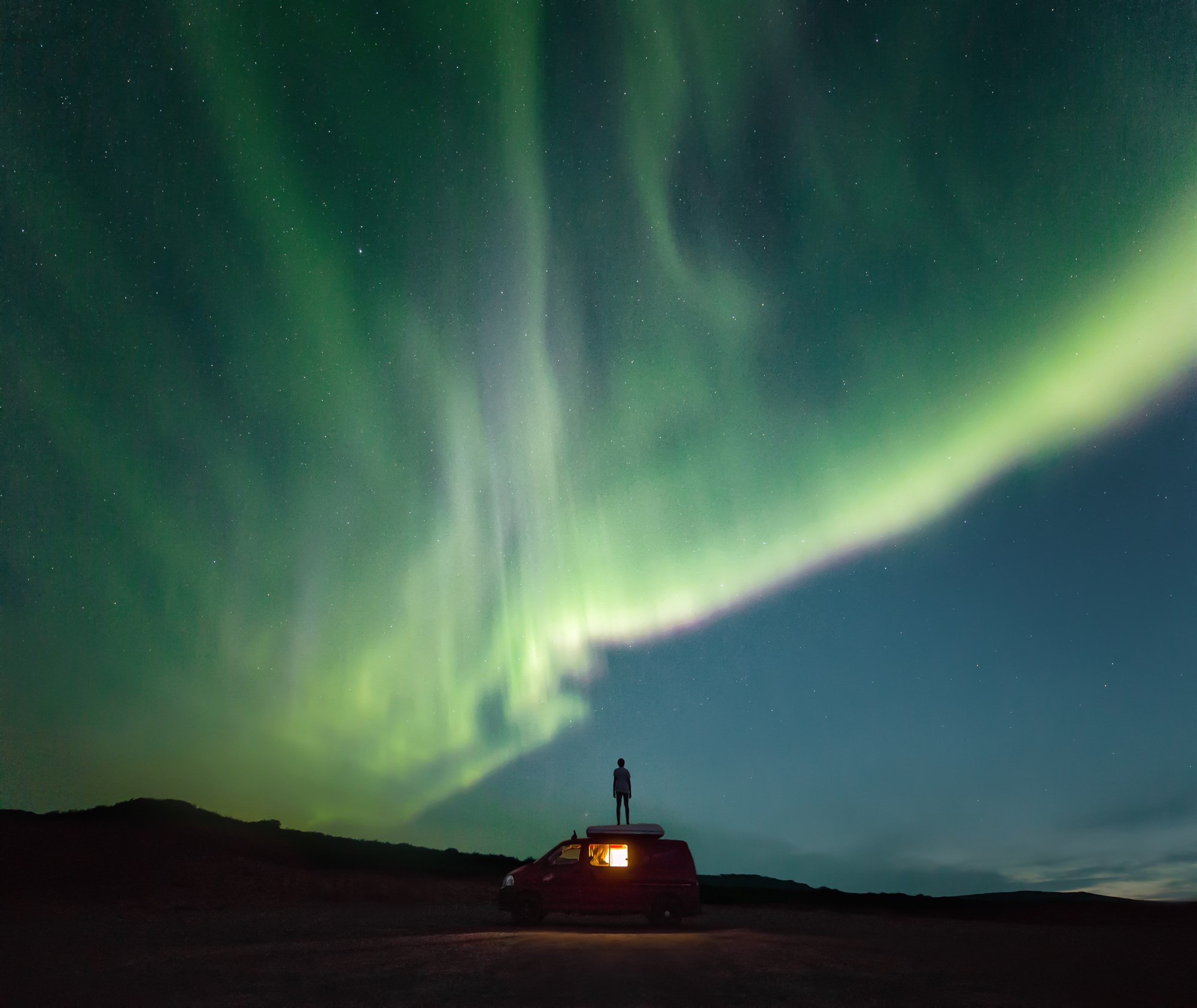 Northern lights Iceland